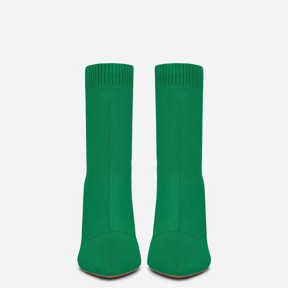 Green Women's Mousse FIT Newbella Ankle Boots, Sz.8 - Picture 4 of 14